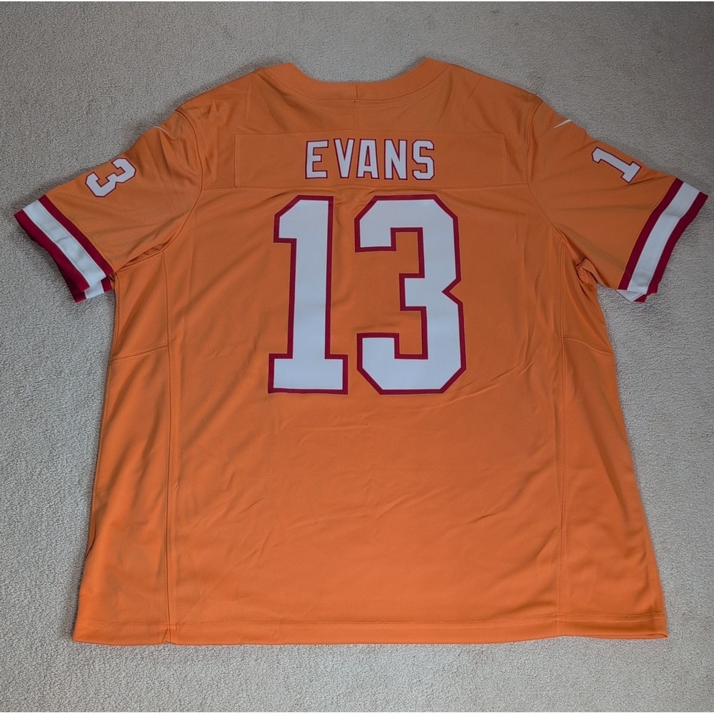 Tampa Bay Buccaneers Mike Evans Nike Creamsicle Vapor FUSE Jersey Mens XXL New